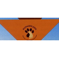 Domestic Orange Triangle Bandanna